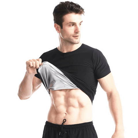 CurvyPower | Be You ! T-shirt shapewear Men Hot Sweat Sauna Compression T-shirtsweat vest,  men corset,  sweat vest for men,  men compression top,