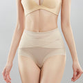 CurvyPower | UK Underwear Skin / M Women's Highwaist Belly Thin Breathable Underwear Pants