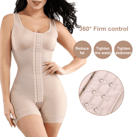 CurvyPower | Be You ! Women Fajas Push Up Bodysuit Slimming Shapewear Short