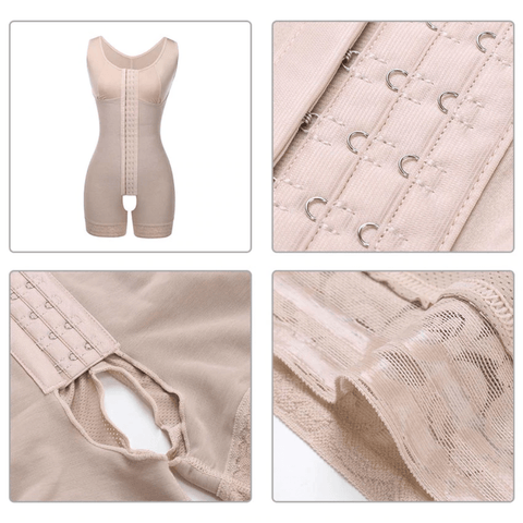CurvyPower | Be You ! Women Fajas Push Up Bodysuit Slimming Shapewear Short