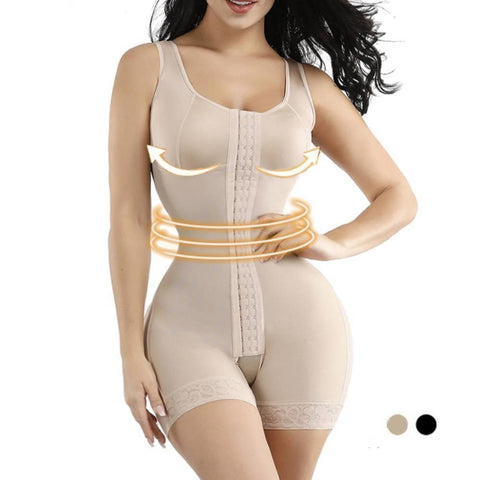 CurvyPower | Be You ! Women Fajas Push Up Bodysuit Slimming Shapewear Short
