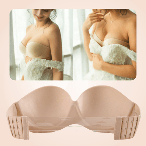 CurvyPower | Be You ! Women Multiway Push-Up Strapless Seamless Bra