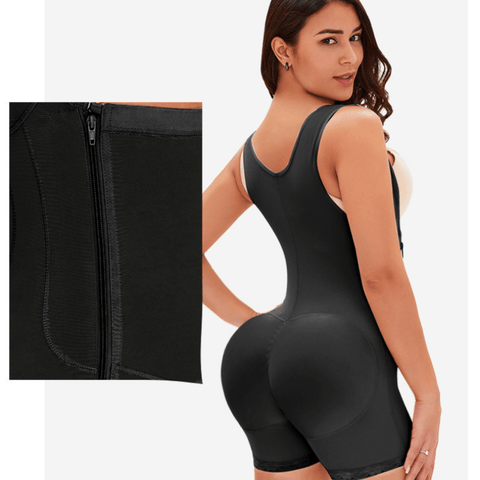 CurvyPower | Be You ! Women Underbust Slimming Shapewear Short Faja With Side Zipper