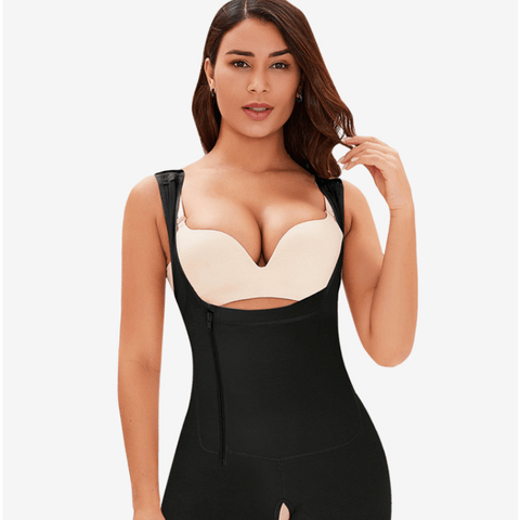 CurvyPower | Be You ! Women Underbust Slimming Shapewear Short Faja With Side Zipper